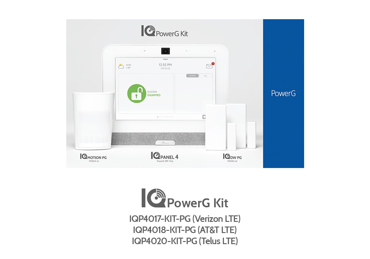 Qolsys IQ Panel security kit